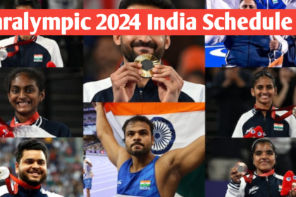 Paralympics 2024 India Schedule